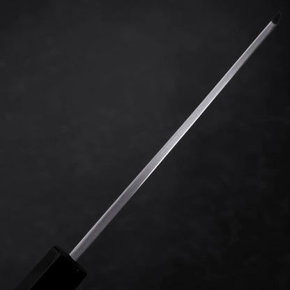 Garasuki Boning Knife White Steel #2 Polished Buffalo Teak Handle 150mm