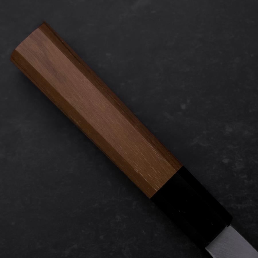 Garasuki Boning Knife White Steel #2 Polished Buffalo Teak Handle 150mm