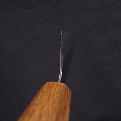 Gyuto AUS-10 Mirror Tsuchime Damascus Yaki Urushi Handle 210mm
