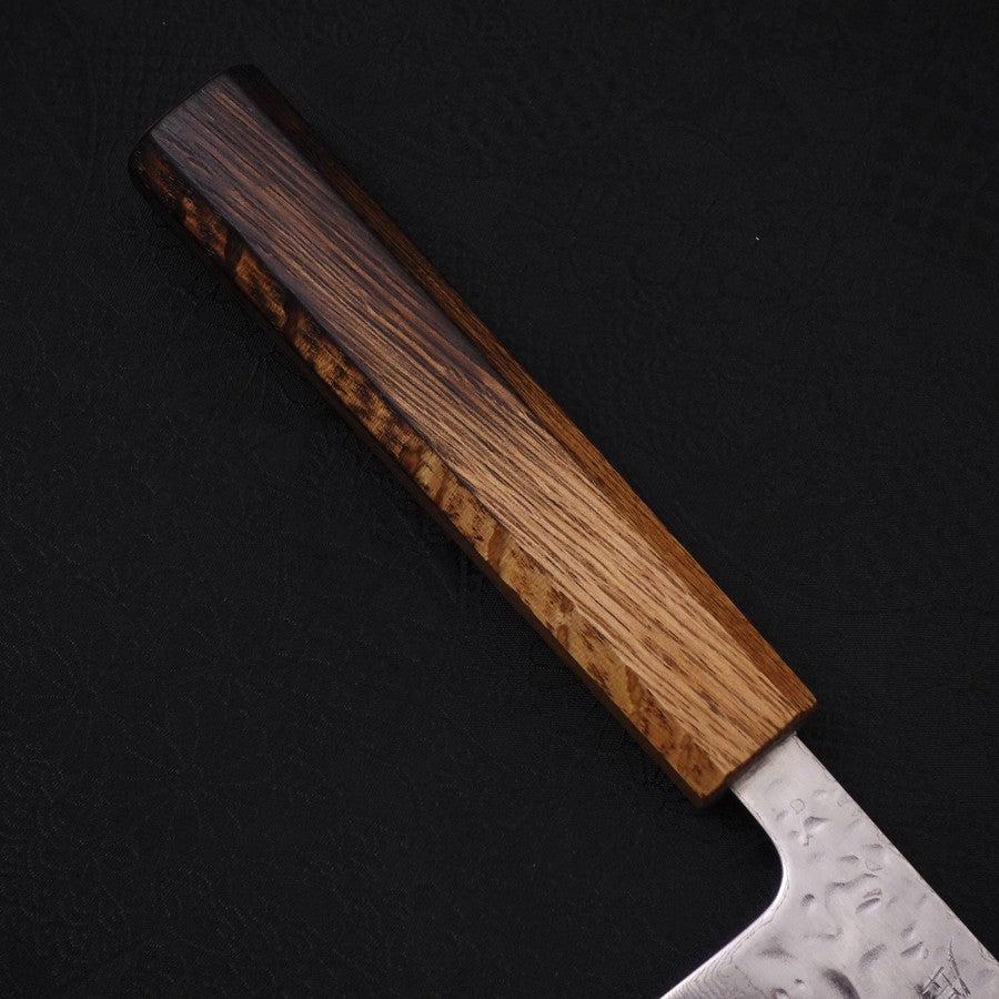 Gyuto AUS-10 Mirror Tsuchime Damascus Yaki-Urushi Handle 240mm