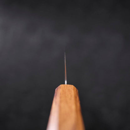 Gyuto AUS-10 Polished Oak Handle 180mm