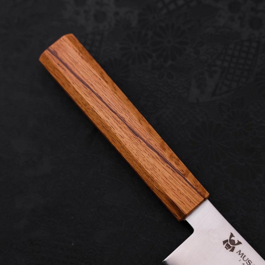 Gyuto AUS-10 Polished Oak Handle 180mm