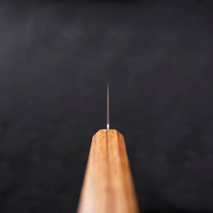 Gyuto AUS-10 Polished Oak Handle 210mm