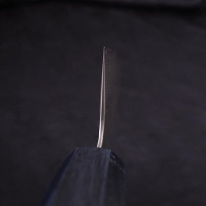 Gyuto AUS-10 Tsuchime Damascus Dark-Blue Urushi Handle 210mm