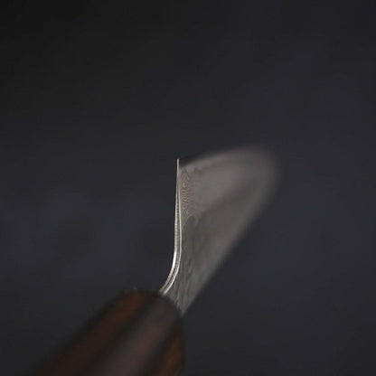 Gyuto AUS-10 Tsuchime Damascus Sumi Urushi Handle 210mm
