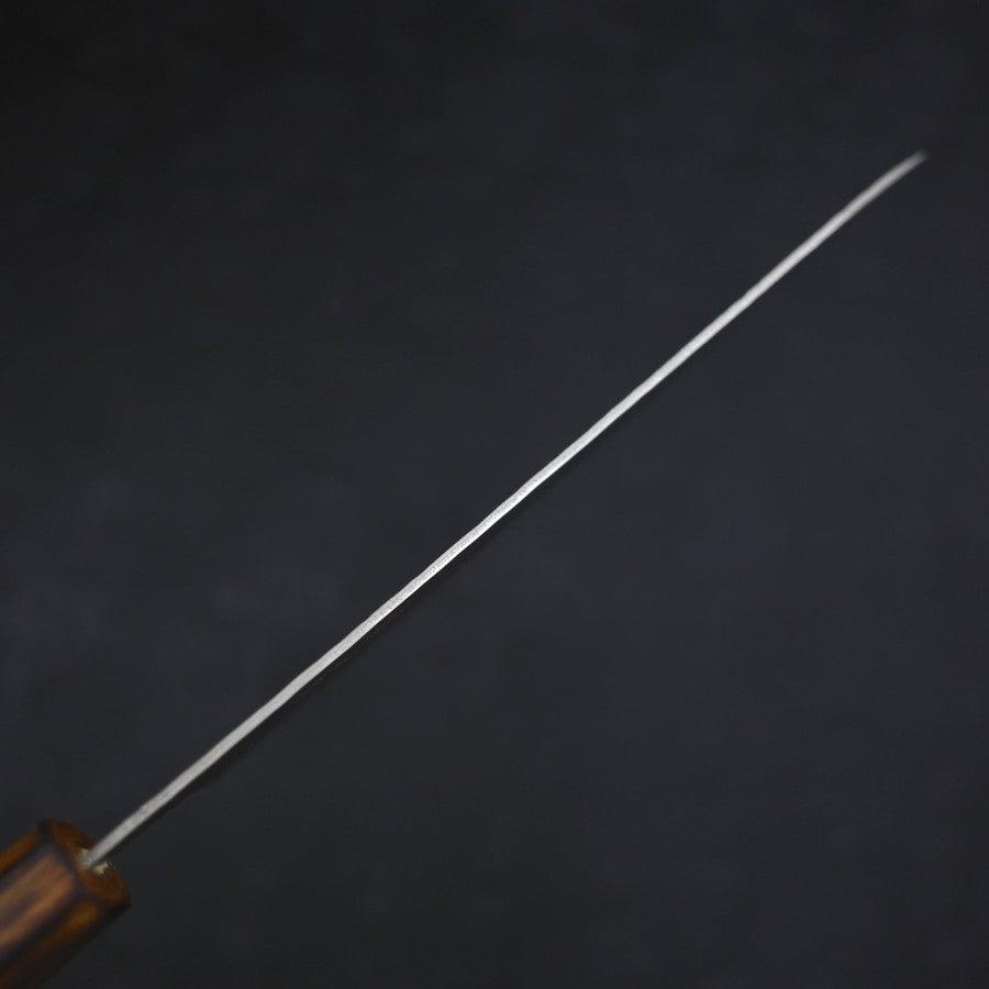 Gyuto AUS-10 Tsuchime Damascus Sumi Urushi Handle 210mm