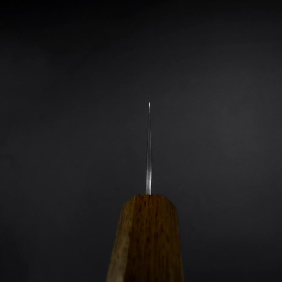 Gyuto AUS-10 Tsuchime Damascus Yaki Urushi Handle 210mm