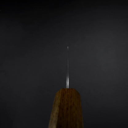 Gyuto AUS-10 Tsuchime Damascus Yaki Urushi Handle 210mm