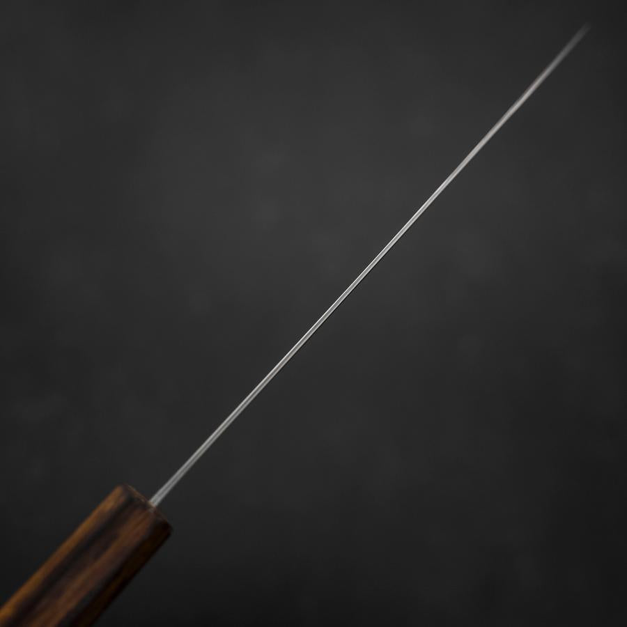 Gyuto AUS-10 Wave Nickel Damascus Sumi Urushi Handle 180mm