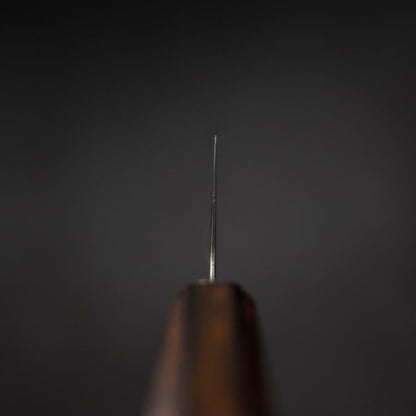 Gyuto AUS-10 Wave Nickel Damascus Sumi Urushi Handle 210mm