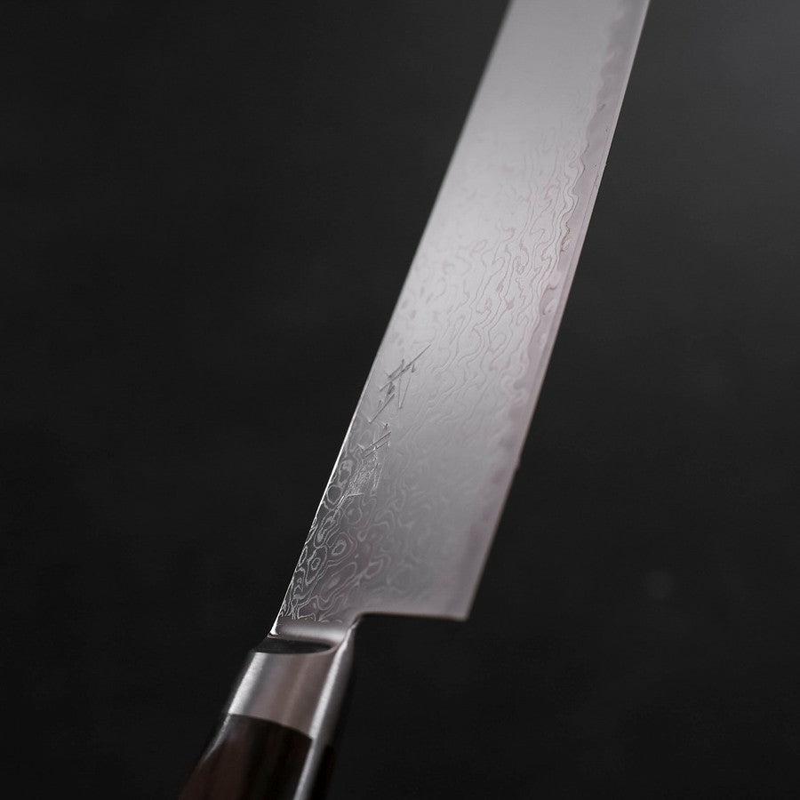 Gyuto AUS-10 Wave Nickel Damascus Western Handle 210mm
