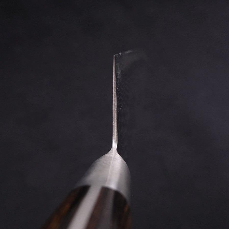 Gyuto AUS-10 Wave Nickel Damascus Western Handle 240mm