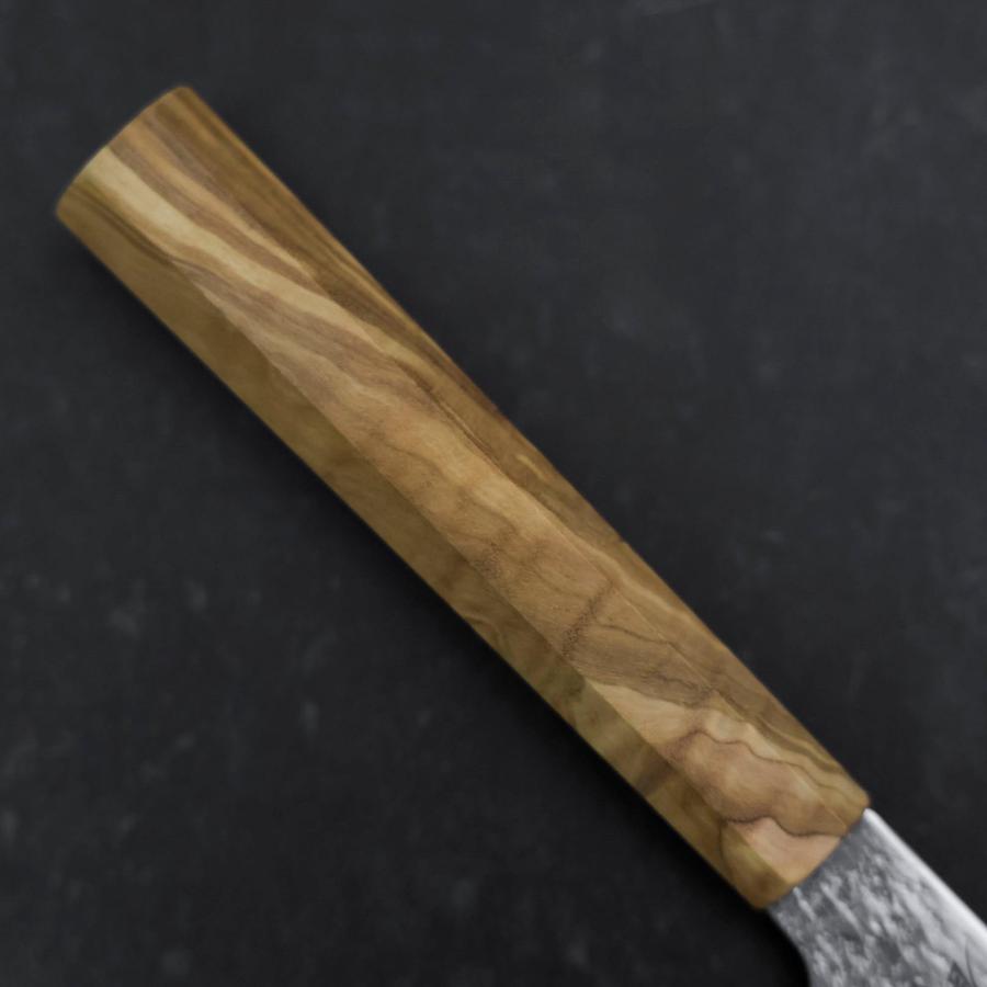 Gyuto AUS-8 Nashiji Olive Handle 150mm