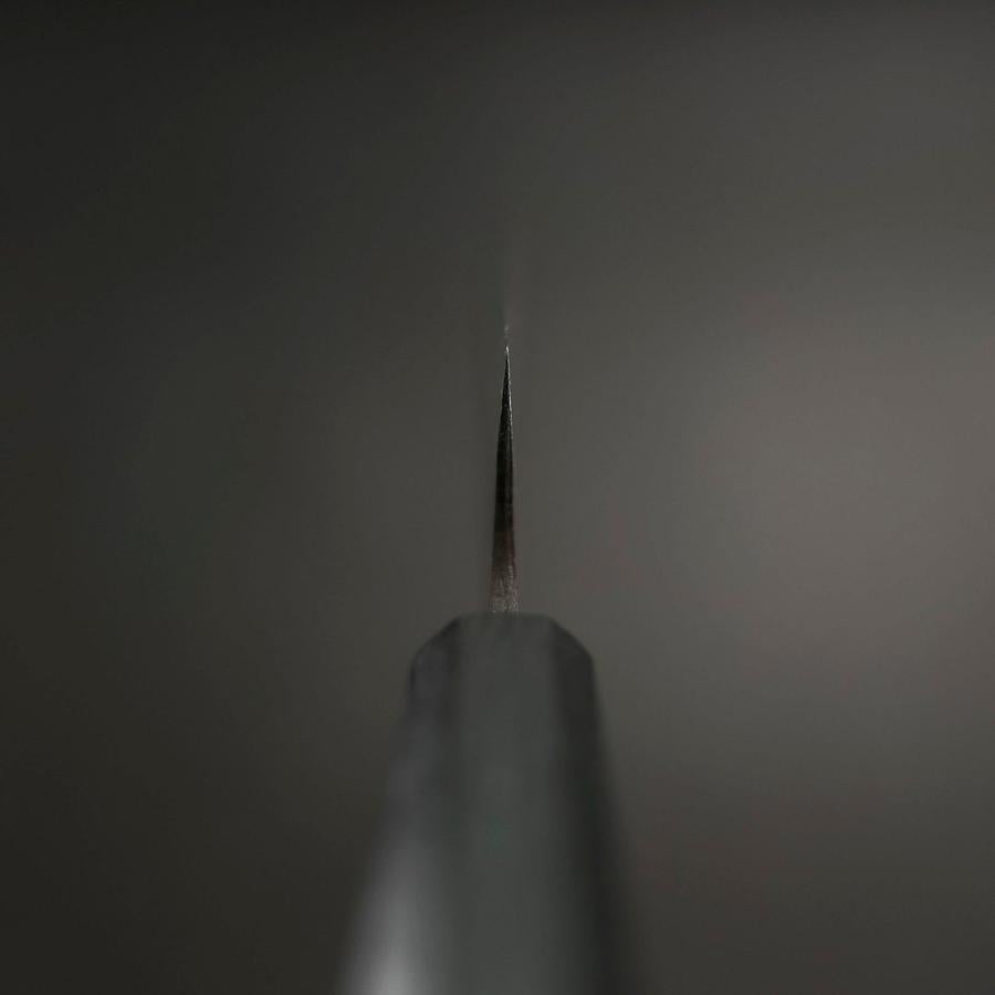 Gyuto Blue Steel #1 Kurouchi Dark Blue Urushi Handle 170mm