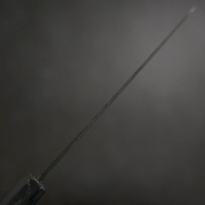 Gyuto Blue Steel #1 Kurouchi Dark Blue Urushi Handle 170mm