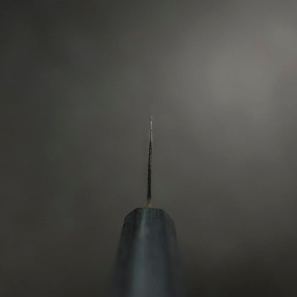 Gyuto Blue Steel #1 Kurouchi Dark Blue Urushi Handle 240mm