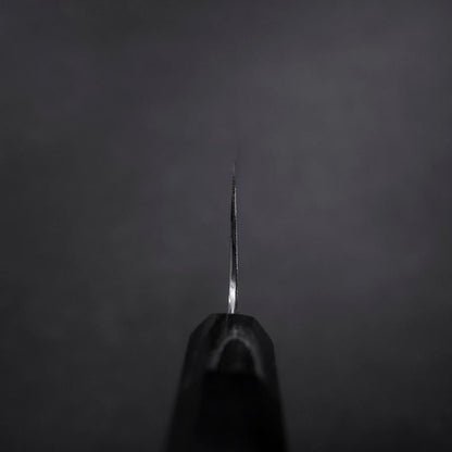 Gyuto Blue Steel #1 Suminagashi Buffalo Ebony Handle 240mm
