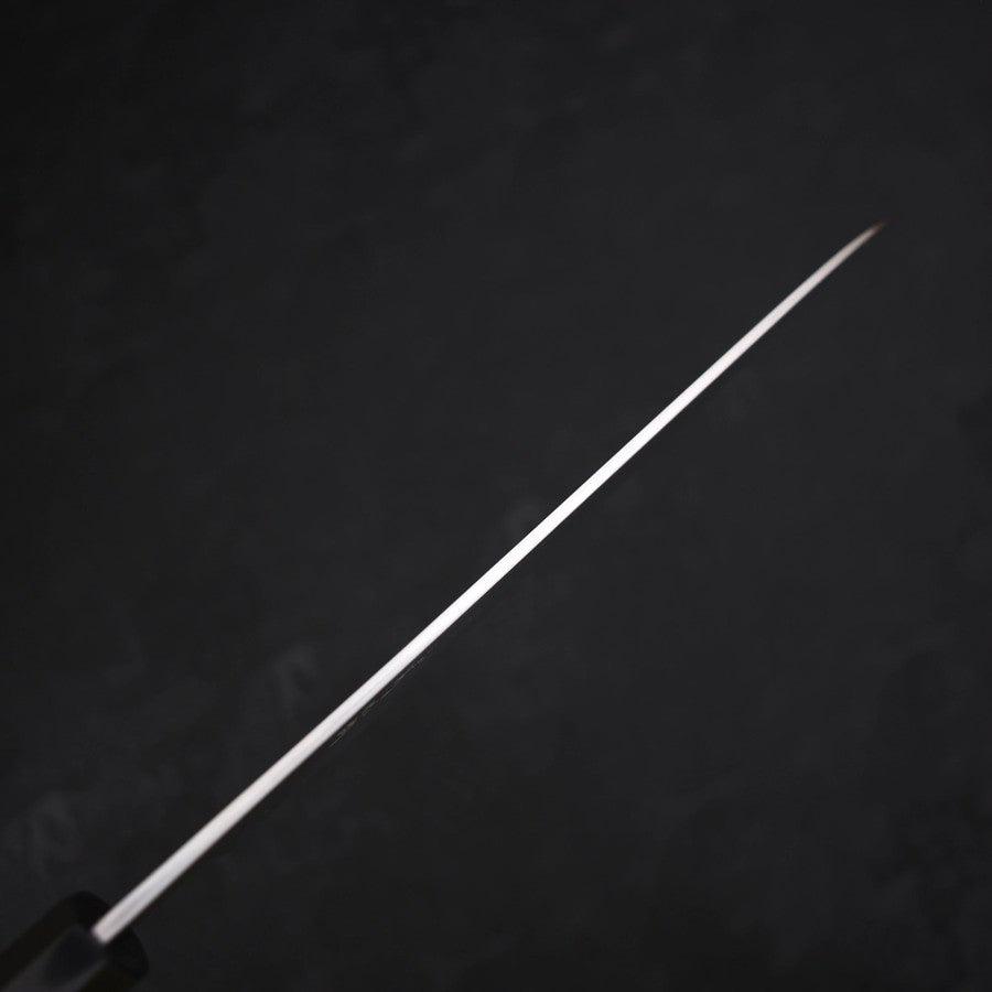 Gyuto Blue Steel #1 Suminagashi Buffalo Ebony Handle 240mm