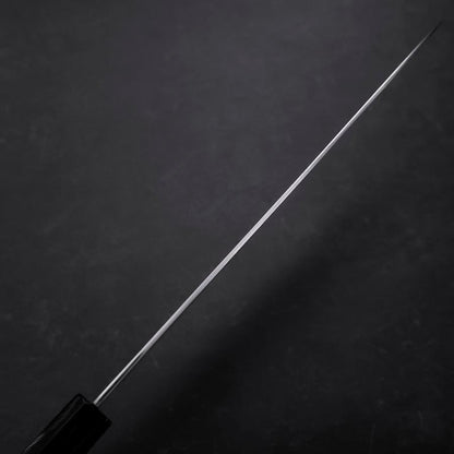 Gyuto Blue Steel #1 Suminagashi Buffalo Ebony Handle 240mm