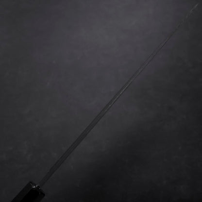 Gyuto Blue Steel #2 Chokin Kurouchi Sakura Fuji Buffalo Ebony Handle 240mm