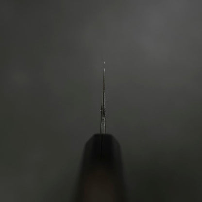 Gyuto Blue Steel #2 Kurouchi Buffalo Ebony Handle 210mm