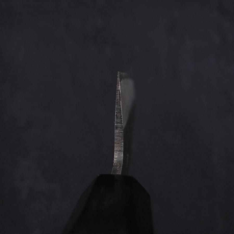 Gyuto Blue Steel #2 Kurouchi Chokin Dragon Buffalo Ebony Handle 210mm