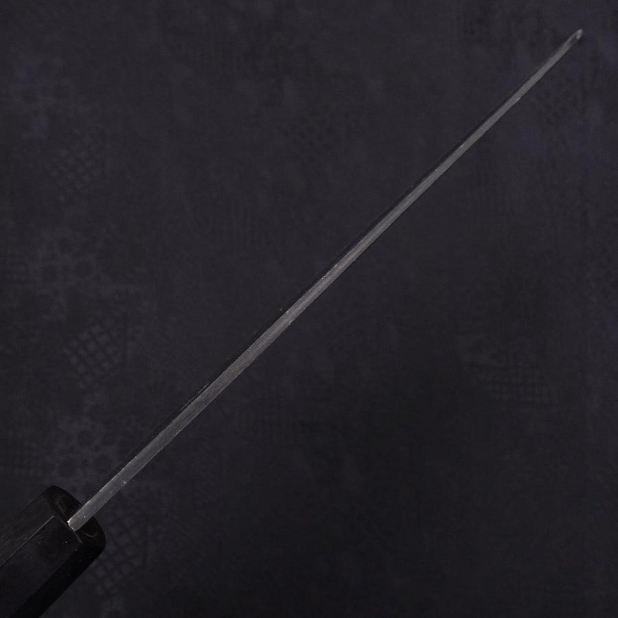 Gyuto Blue Steel #2 Kurouchi Chokin Dragon Buffalo Ebony Handle 210mm