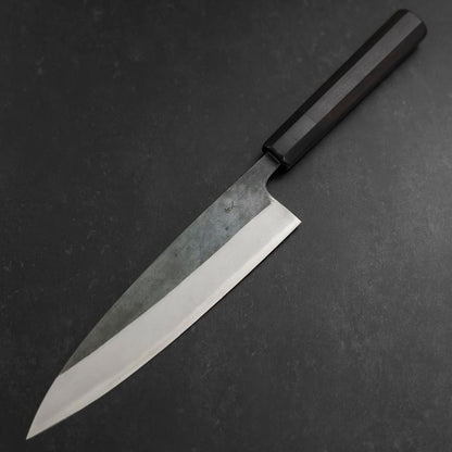 Gyuto Blue Steel #2 Kurouchi Chokin Dragon Buffalo Ebony Handle 210mm Store Limited