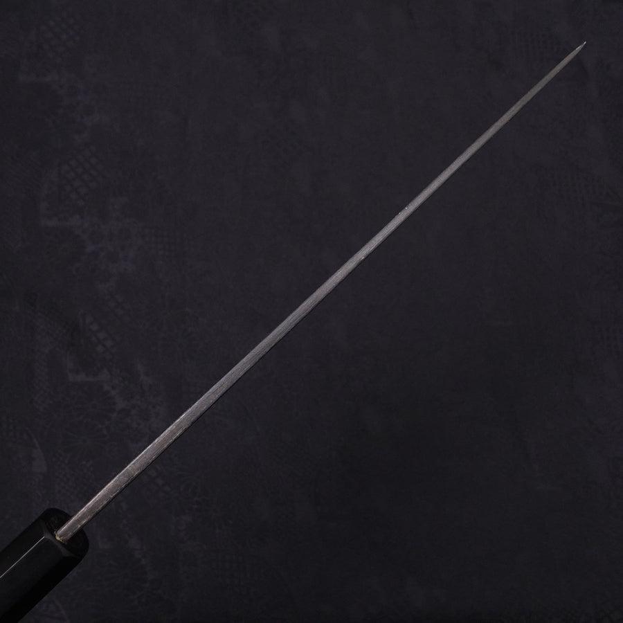 Gyuto Blue Steel #2 Kurouchi Chokin Dragon Buffalo Ebony Handle 240mm