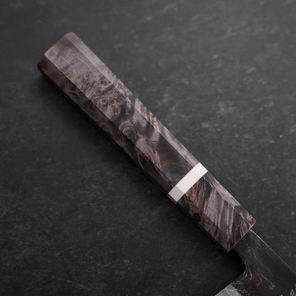 Gyuto Blue Steel #2 Kurouchi Damascus Maple Handle 210mm