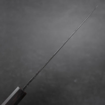 Gyuto Blue Steel #2 Kurouchi Ebony Handle 210mm