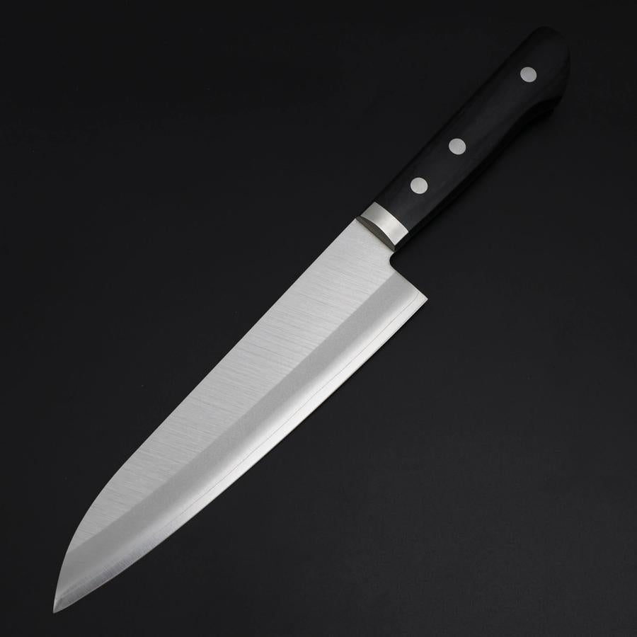 Gyuto Chromax Polished Black Western Handle 180mm