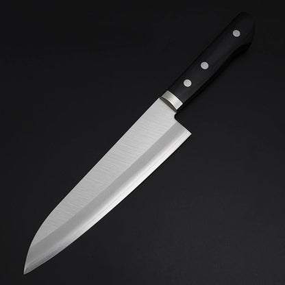 Gyuto Chromax Polished Black Western Handle 180mm