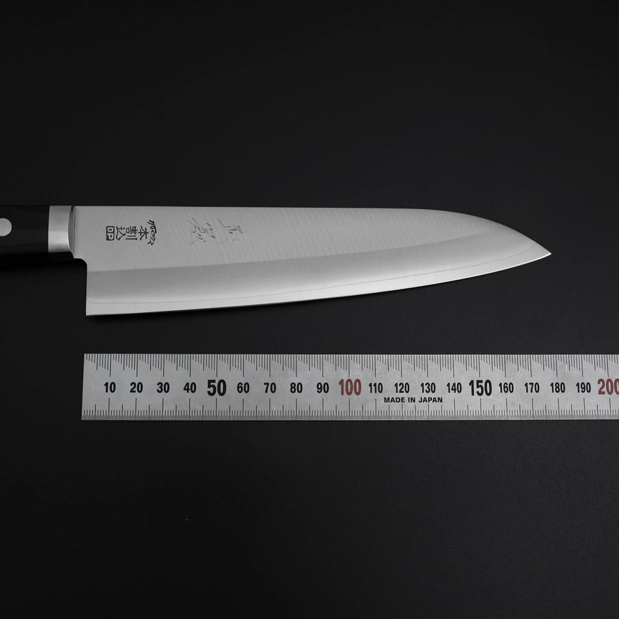 Gyuto Chromax Polished Black Western Handle 180mm