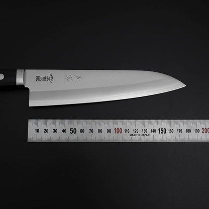 Gyuto Chromax Polished Black Western Handle 180mm