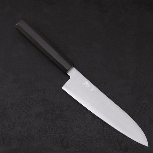 Gyuto HAP-40 Polished Buffalo Ebony Handle 180mm