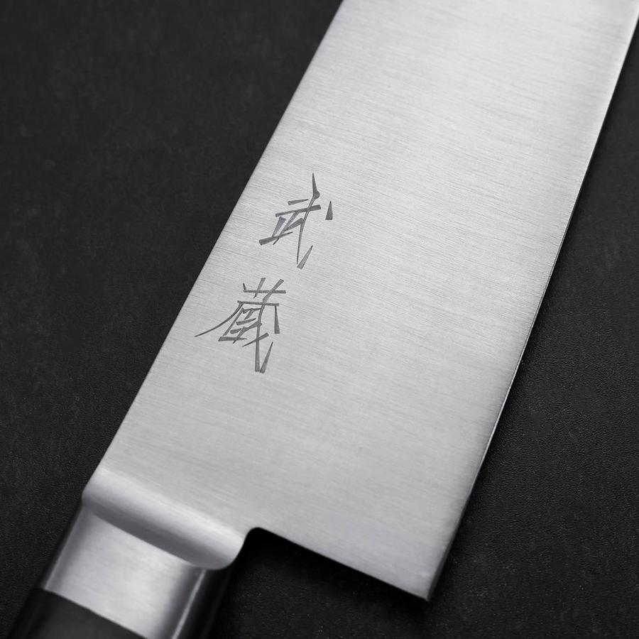 Gyuto Molybdenum Polished Western Black Handle 180mm