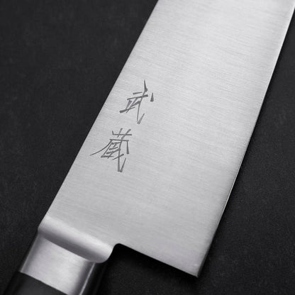 Gyuto Molybdenum Polished Western Black Handle 180mm