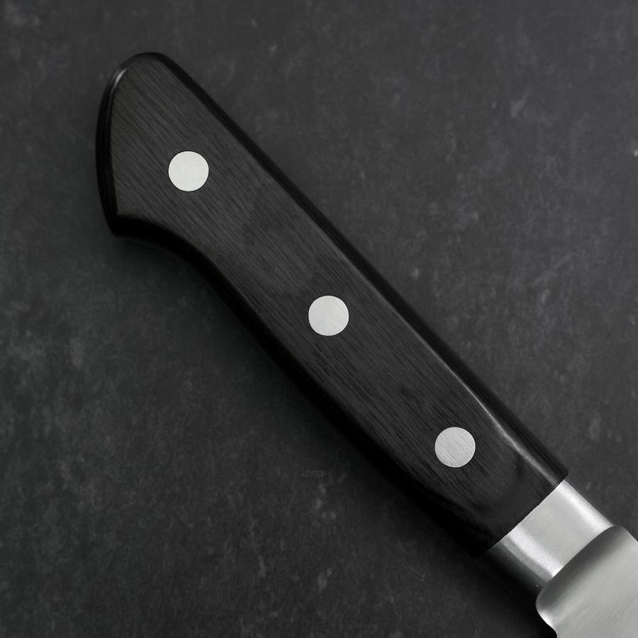 Gyuto Molybdenum Polished Western Black Handle 180mm