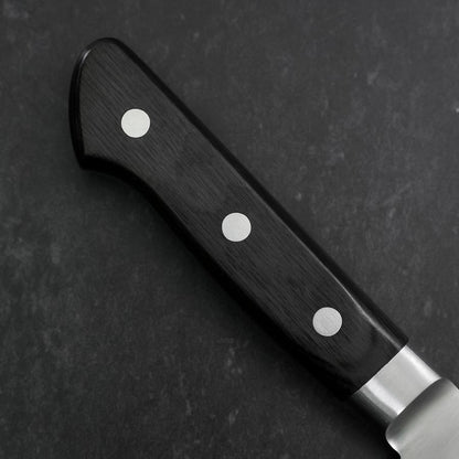 Gyuto Molybdenum Polished Western Black Handle 180mm
