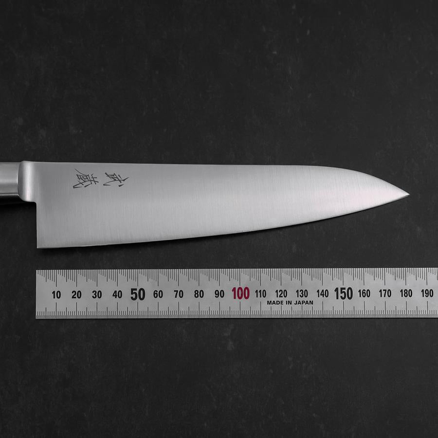 Gyuto Molybdenum Polished Western Black Handle 180mm