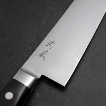 Gyuto Molybdenum Polished Western Black Handle 210mm