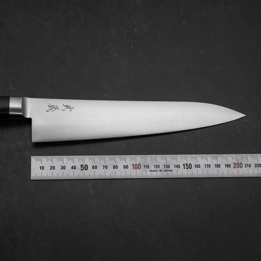 Gyuto Molybdenum Polished Western Black Handle 210mm