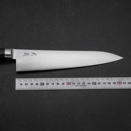 Gyuto Molybdenum Polished Western Black Handle 210mm