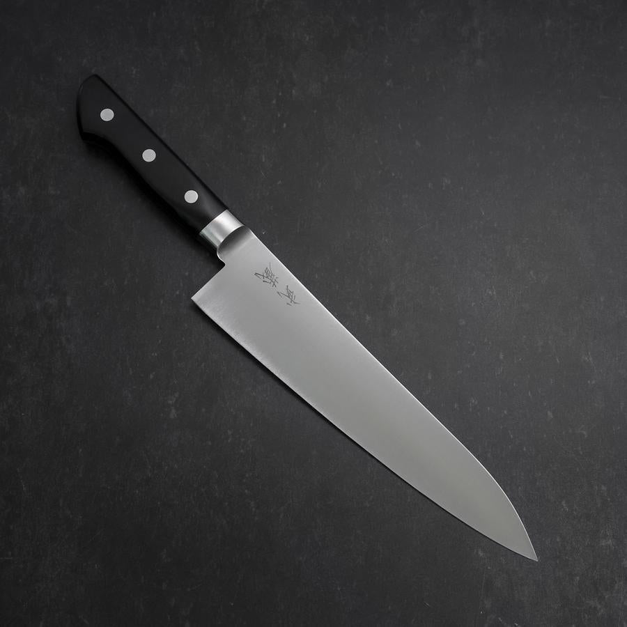 Gyuto Molybdenum Polished Western Black Handle 210mm