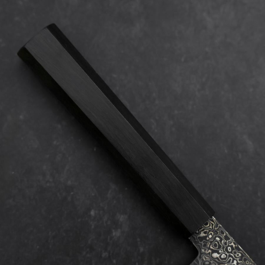 Gyuto SG-2 Black Nickel Damascus Ebony Handle 210mm
