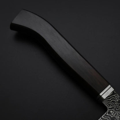 Gyuto SG-2 Black Nickel Damascus Western Ebony Handle 210mm