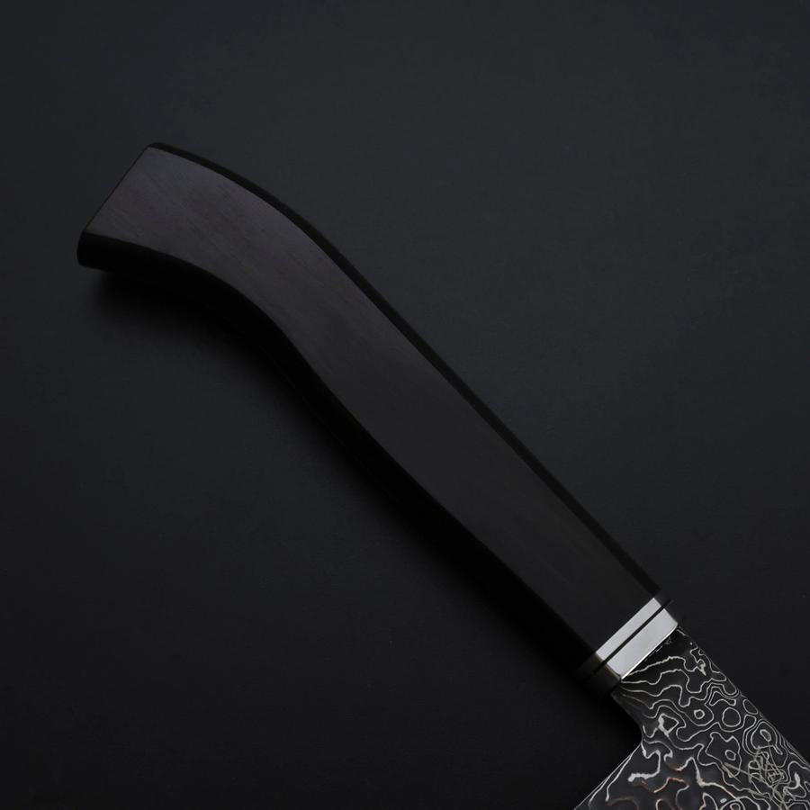 Gyuto SG-2 Black Nickel Damascus Western Ebony Handle 240mm