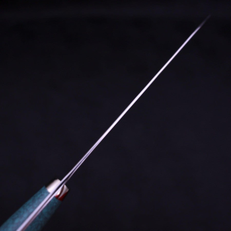 Gyuto SG-2 Damascus Turquoise Green Handle 210mm