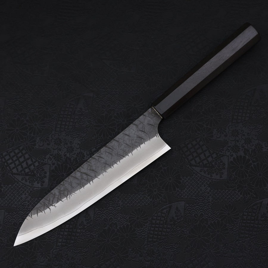 Gyuto SG-2 Kurouchi Tsuchime Buffalo Ebony Handle 210mm